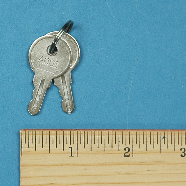 505 Locker Key HS-505 Keys (2), Model 13/14 *Limited Availability*
