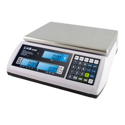 CAS Scale S 2000JR LCD   60LB with Fish Platter   Special Order Drop Ship  