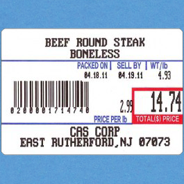 LABEL  CAS LST 8010  12 ROLLS/CASE LABEL  CAS LST 8010  12 ROLLS/CASE