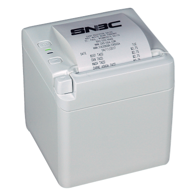 SNBC BTP S80 Thermal Printer   White Cabinet  USB/Serial/Ethernet  SNBC BTP S80 Thermal Printer   White Cabinet  USB/Serial/Ethernet