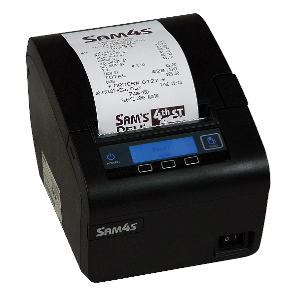 Sam4s Printer ELLIX 40 Black Serial Sam4s Printer ELLIX 40 Black Serial