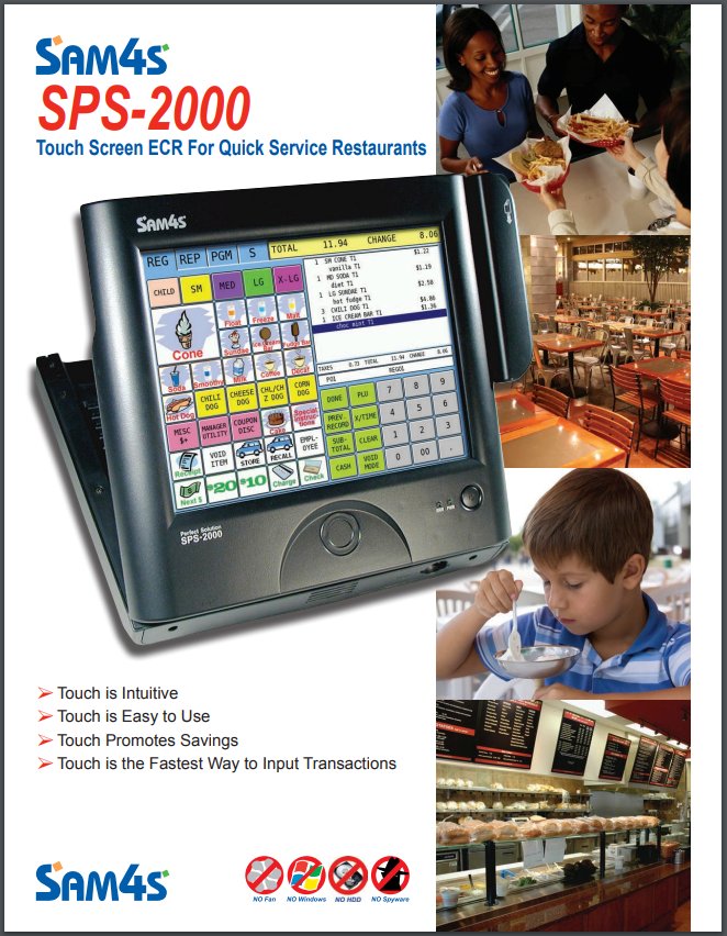 SPS-2000 For Quick Service: 