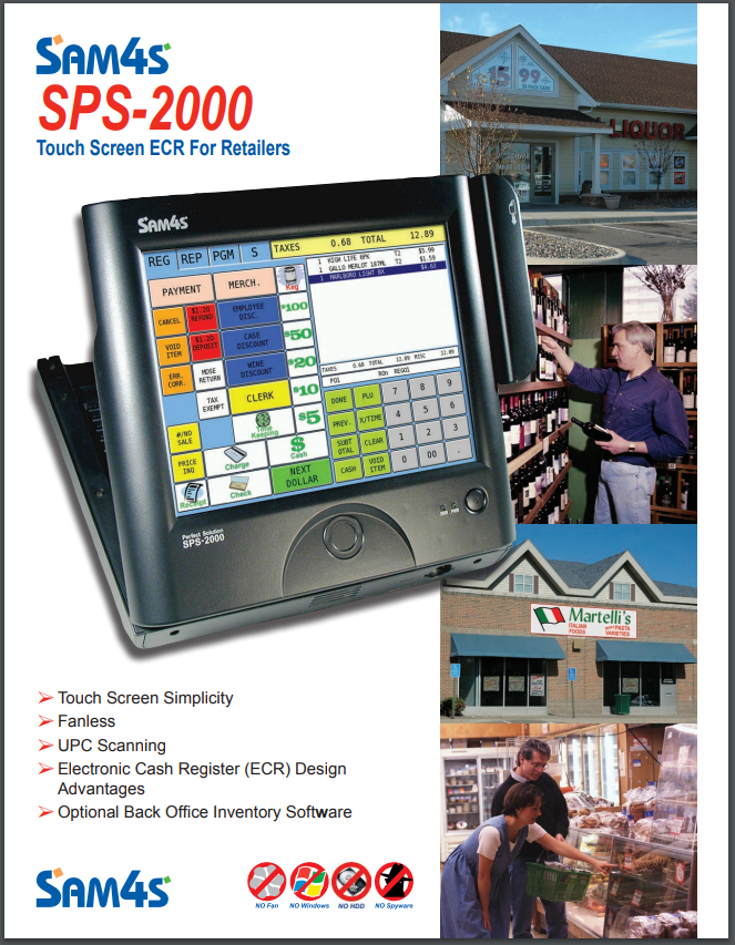 SPS-2000 For Retail: 