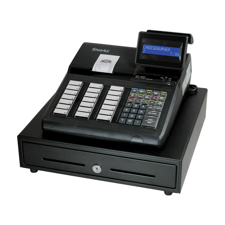 ER-925 Cash Register - Raised-Key Keyboard; Receipt Printer